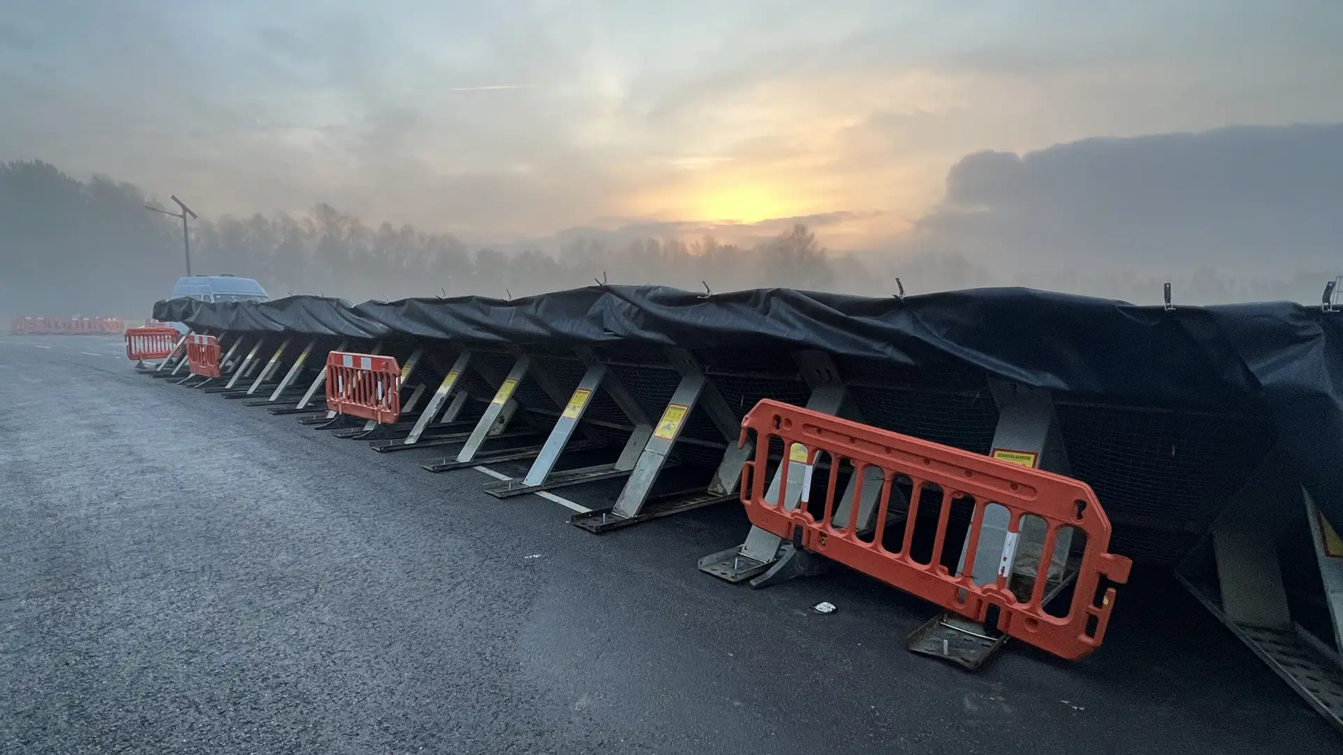 Temporary Reservoir Installation for Fire Water System Remediation, Dorset