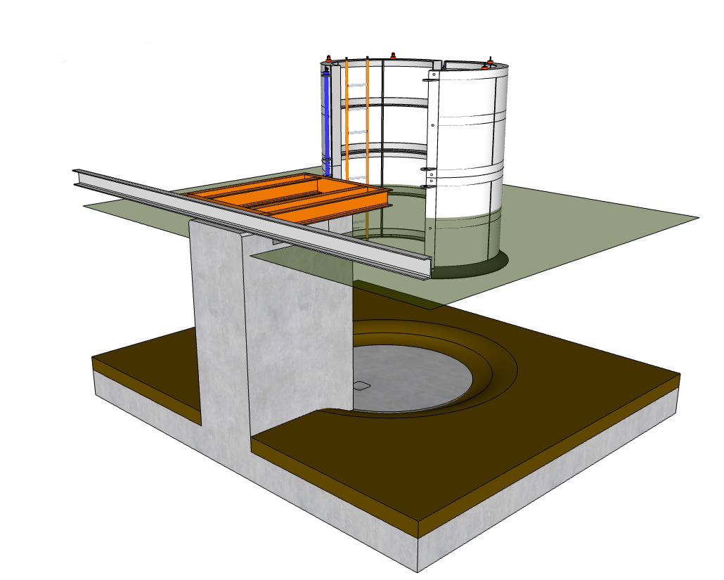 Luxulyan Sewage Treatment Worksd 3D Design